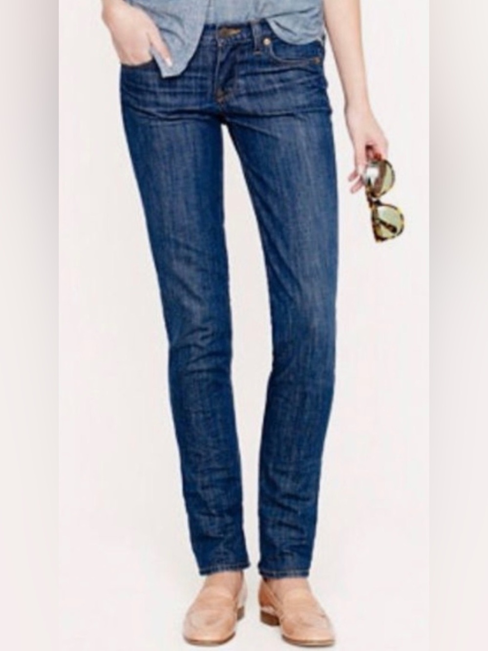J.Crew Matchstick Straight Leg Jeans Dark Wash Size 27R